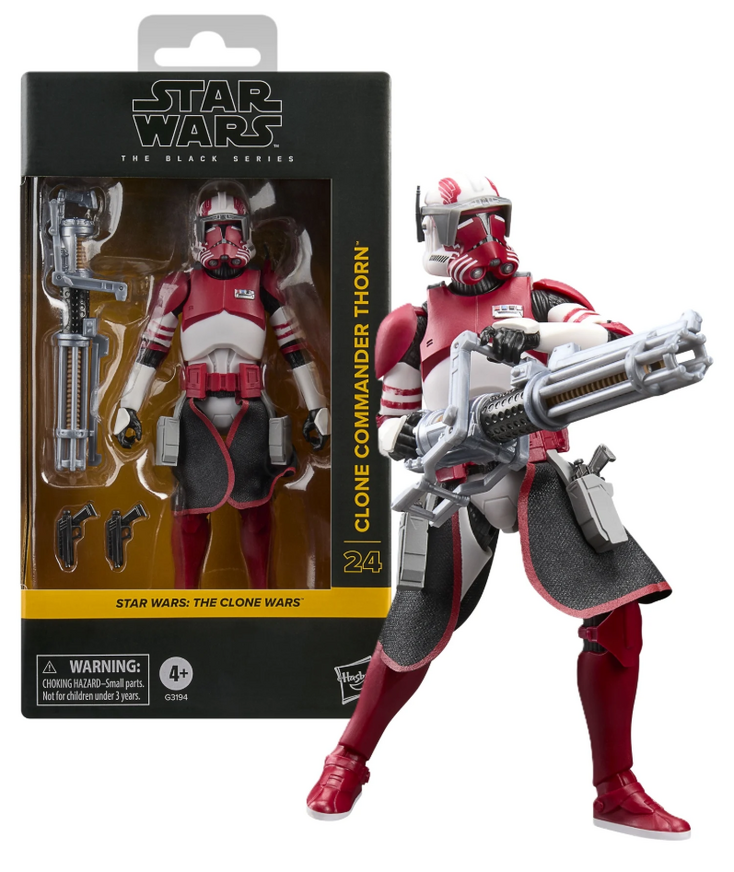Star Wars: The Clone Wars Black Series Action Figure Clone Commander Thorn 15 cm - G3194