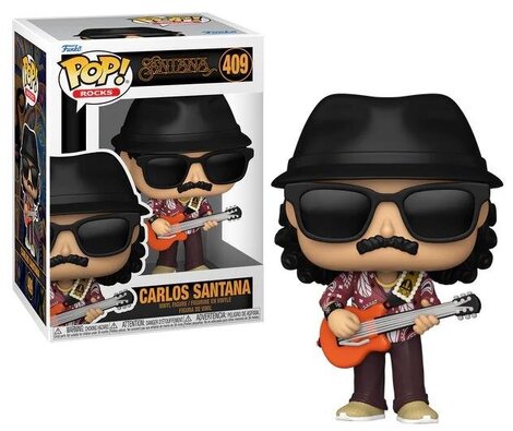Funko Pop! Rocks: Santana - Carlos Santana #409 Vinyl Figure