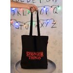 Stranger Things Logo Shopping Bag - MARE0144