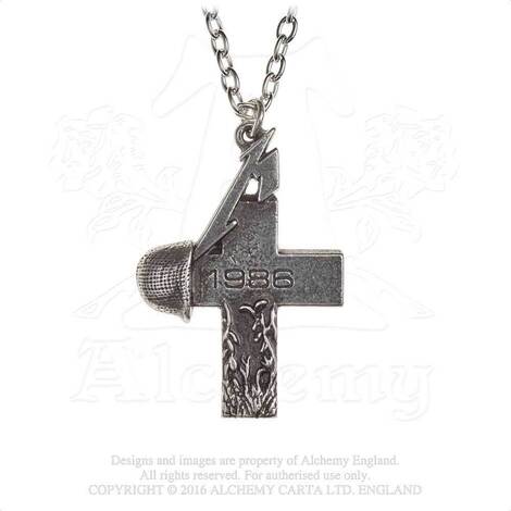 Metallica Pendant: Master of Puppets 1986 Cross - PP507