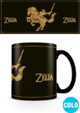 Legend of Zelda Heat Change Mug Silhouette and Map 315 ml - SCMG24878