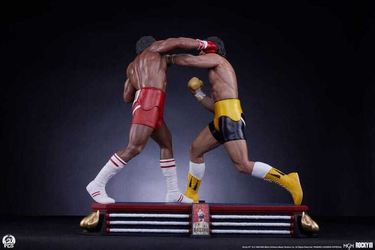 Rocky III Diorama 1/4 Statue Rocky Balboa & Apollo Creed 48 cm - PCSROCKYIIIDIO14