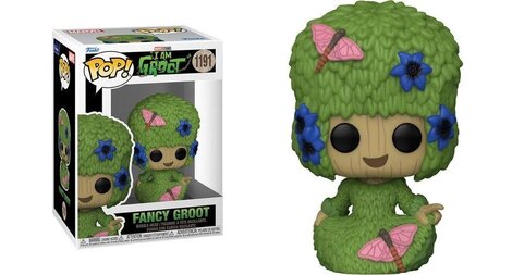 Funko POP! Marvel: I Am Groot - Fancy Groot #1191 Figure
