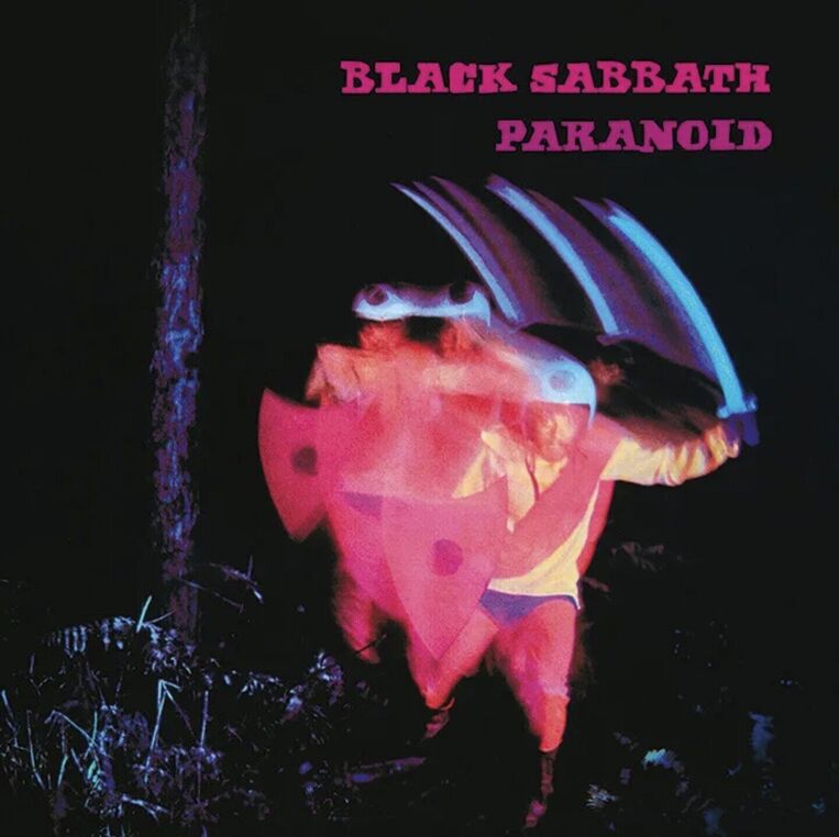 Black Sabbath Paranoid Canvas Print 40x40 - DC95990C