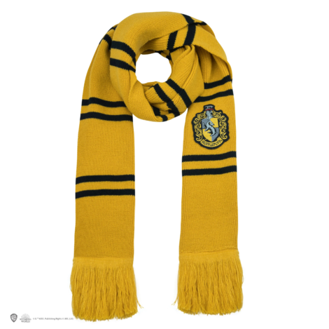 Harry Potter Deluxe Edition Hufflepuff Knitted Scarf (yellow) - CR1024