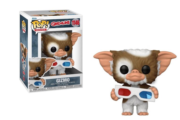 Funko Pop! Movies: Gremlins - Gizmo With 3D Glasses #1146
