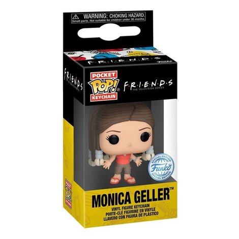 Funko Pocket POP! Keychain Friends - Monica Geller with Braids Figure (Exclusive)