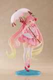 Hatsune Miku AMP PVC Statue Newley Written Sakura Miku Sakura Dress Ver. 21 cm - TAITO452013700
