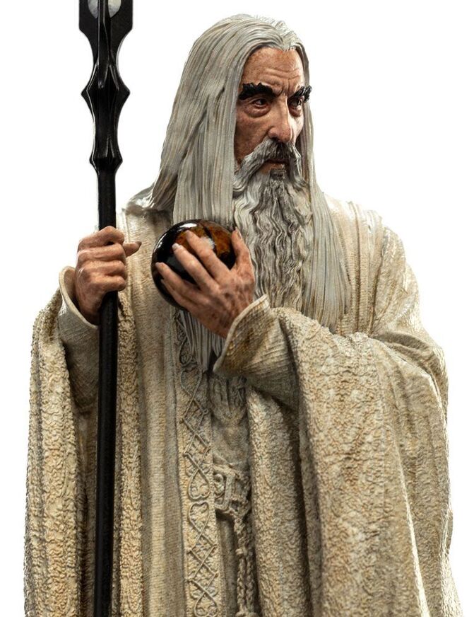 Lord of the Rings Statue Saruman The White 19 cm - WETA860103037