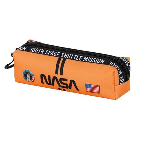 NASA Orange FAN 2.2 Square Pencil Case Lines - KMN06924