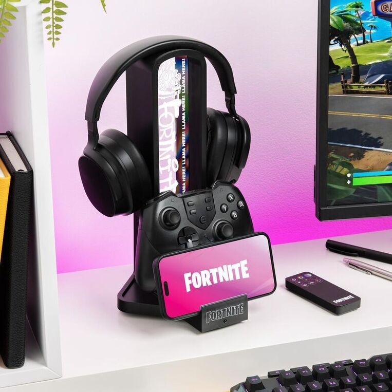 Fortnite Desk Headphone Stand With Light - PP14509FO