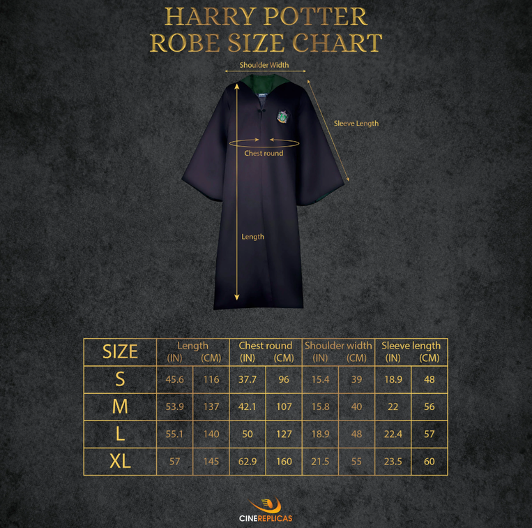 Harry Potter Wizard Robe: Slytherin - CR1202