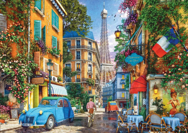 Educa Puzzle he Old Streets of Paris 4000 pieces - 019.284