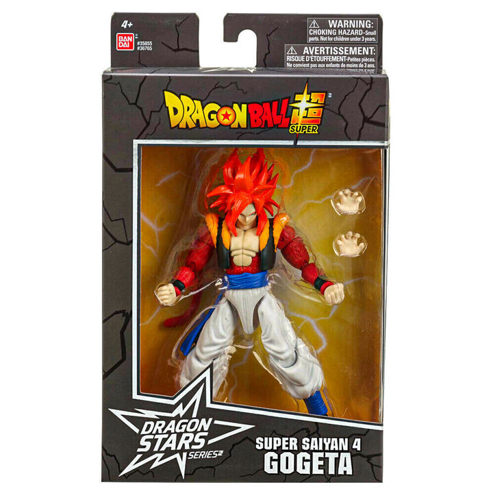 Dragon Ball Stars Series Super Saiyan 4 Gogeta Action Figure - BA36765