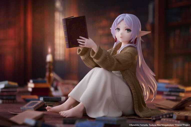 Frieren: Beyond Journey's End PVC Statue Desktop Cute Figure Frieren Roomwear Ver. 13 cm - TAPR452002200