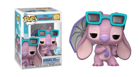 Funko POP! Disney: Lilo & Stitch - Angel with Umbrella #1573 (Exclusive Figure)
