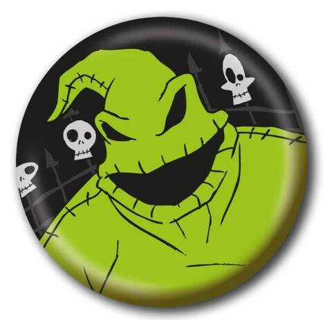 The Nightmare Before Christmas (Oogie Boogie) 25mm Button Pin Badge - PB2400927