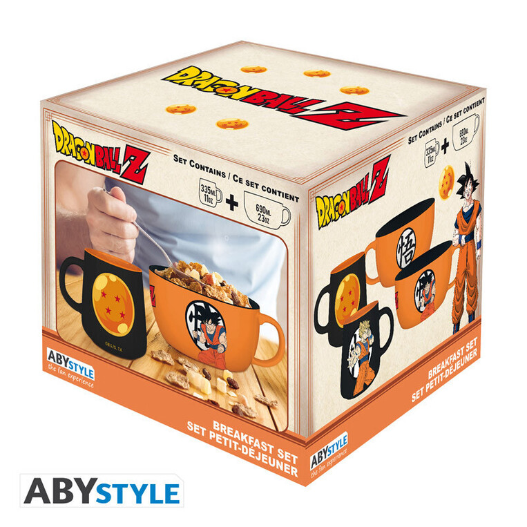 Dragon Ball Breakfast Set Mug + Bowl Goku - ABYTAB151 