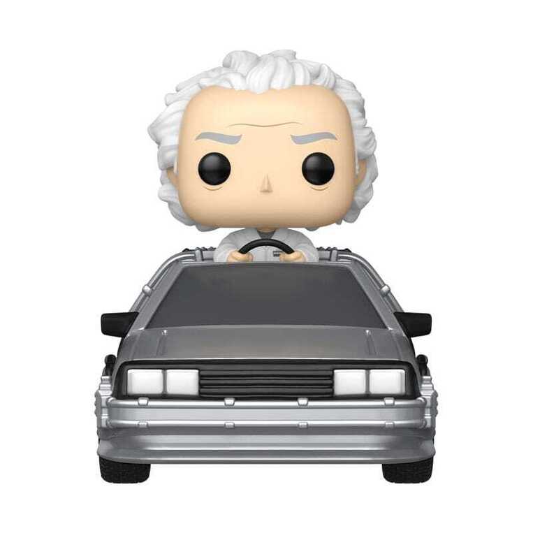 Funko Pop! Rides Deluxe: Back to the Future – Doc with Time Machine #133 Vinyl Figure