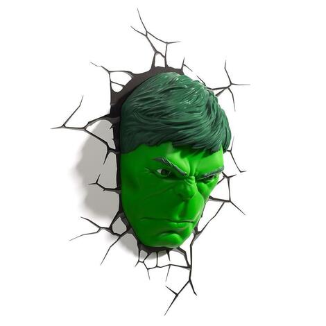 Marvel 3D LED Light Hulk Face 3D - 3DL75193