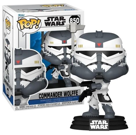 Funko POP! Star Wars - Commander Wolffe #850 Figure 