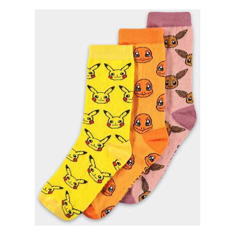 Pokémon Socks 3-Pack Three Icons - CR850202POK