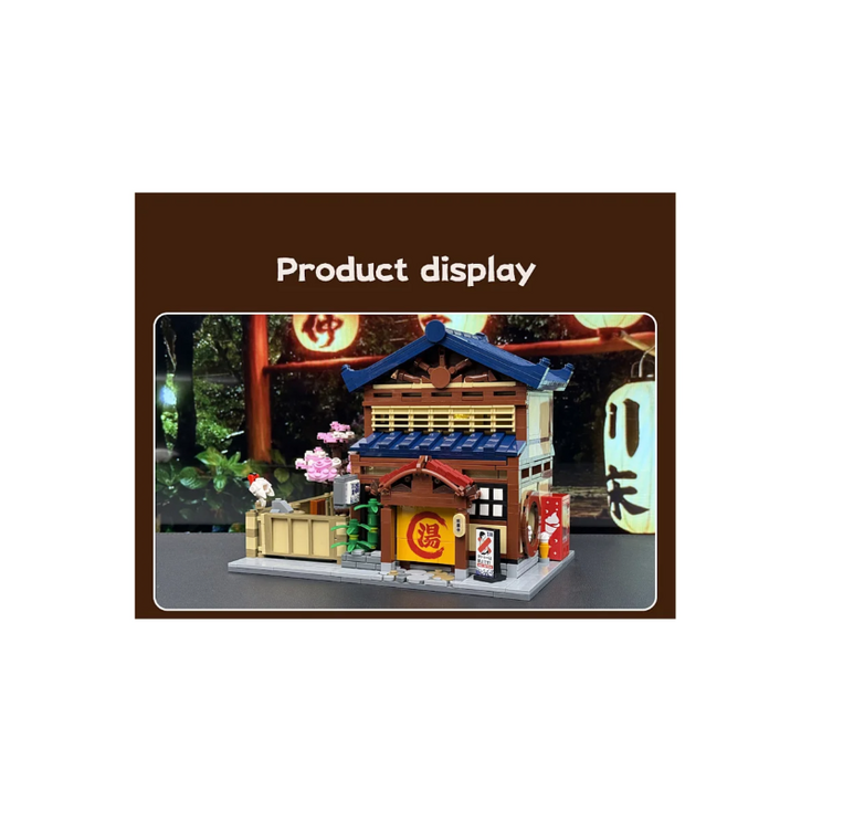 CaDA Japanese Bathroom 1:30 Bricks - 402941