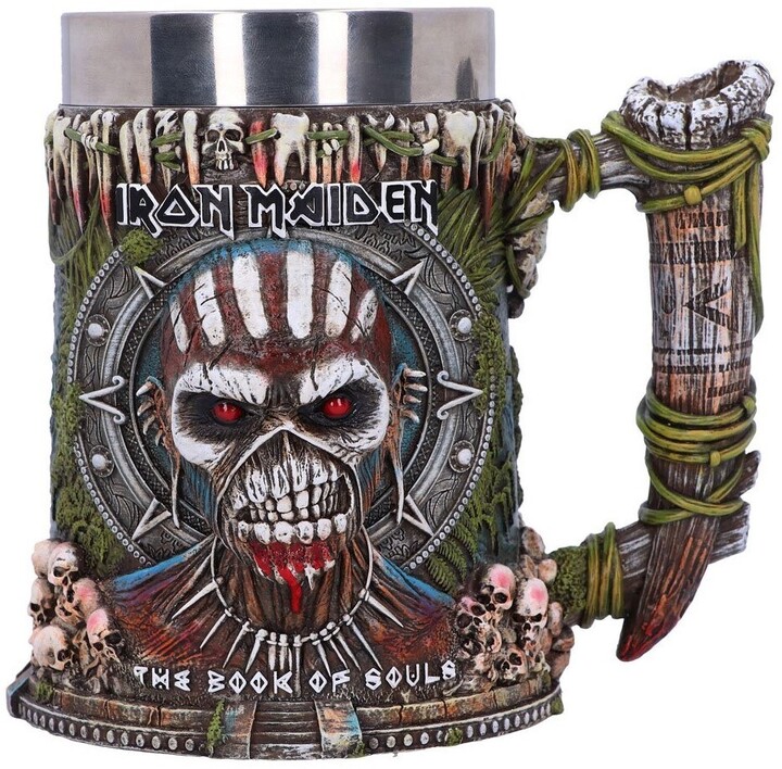 Iron Maiden Tankard Book Of Souls (Resin) - B5957V2