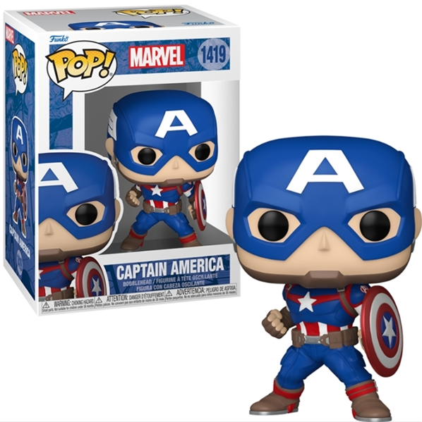 Marvel New Classics POP! Vinyl Figure Captain America #1419 Figure