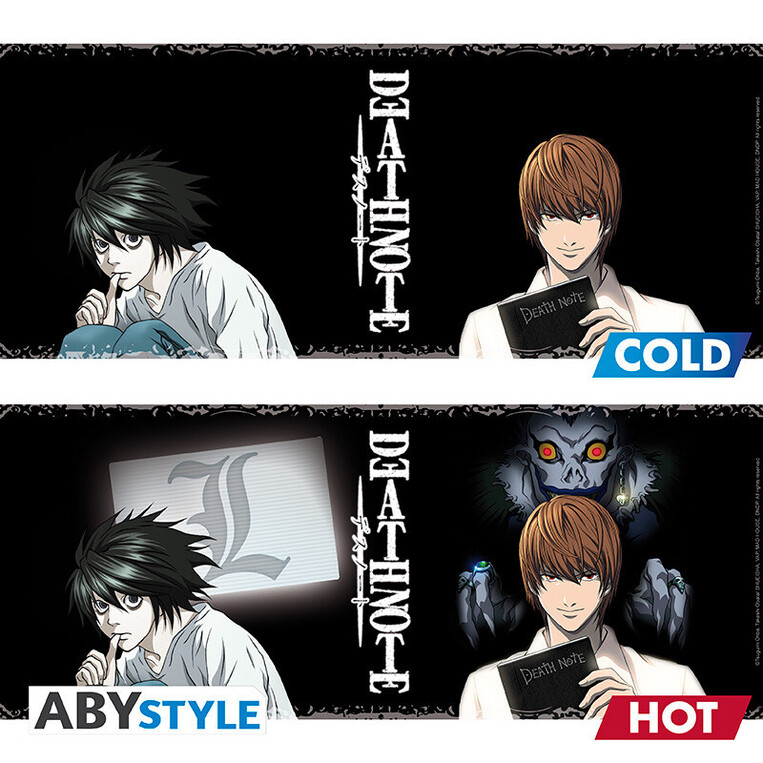Death Note - Mug Heat Change - 460 ml - Kira & L - ABYMUGA477