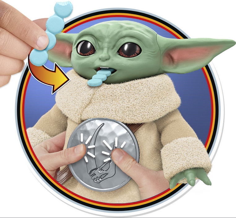 Star Wars The Mandalorian and Grogu - Snackin Grogu Figure - G3087