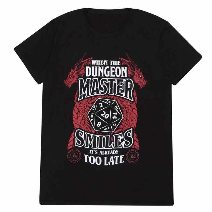 Dungeons And Dragons – When The Dungeon Master Smiles (T-Shirt) - DAD05853TSB
