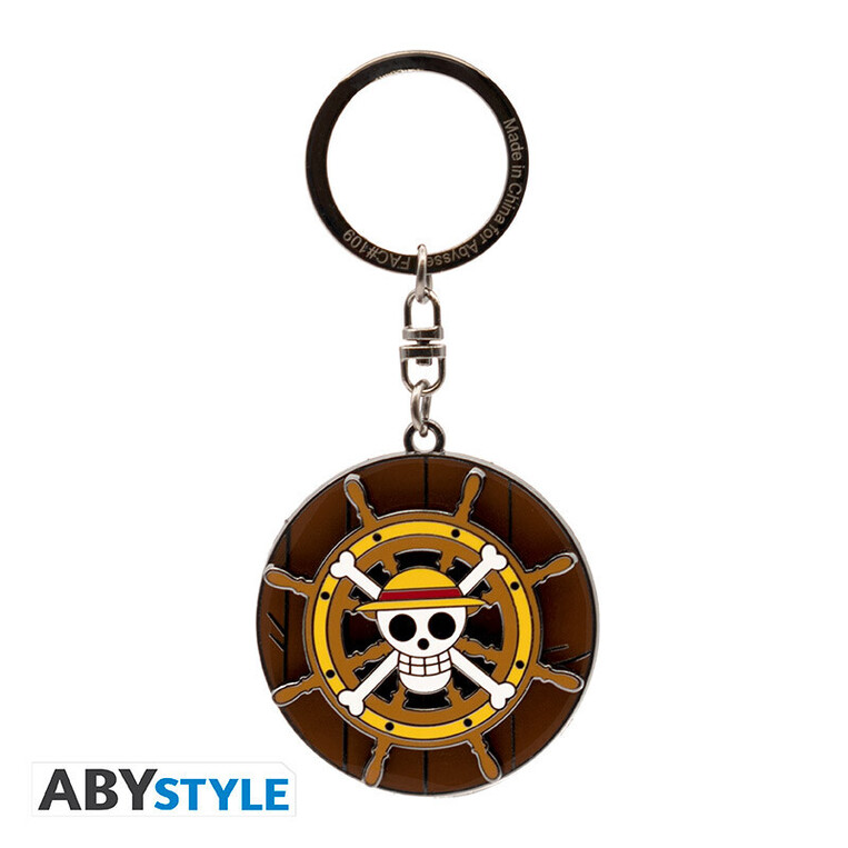 One Piece Moving Keychain Thousand Sunny's Helm - ABYKEY615