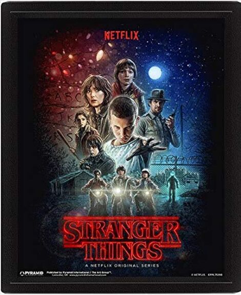 Stranger Things (One Sheet) 26 x 4cm 3D Lenticular PVC Poster - EPPL71298