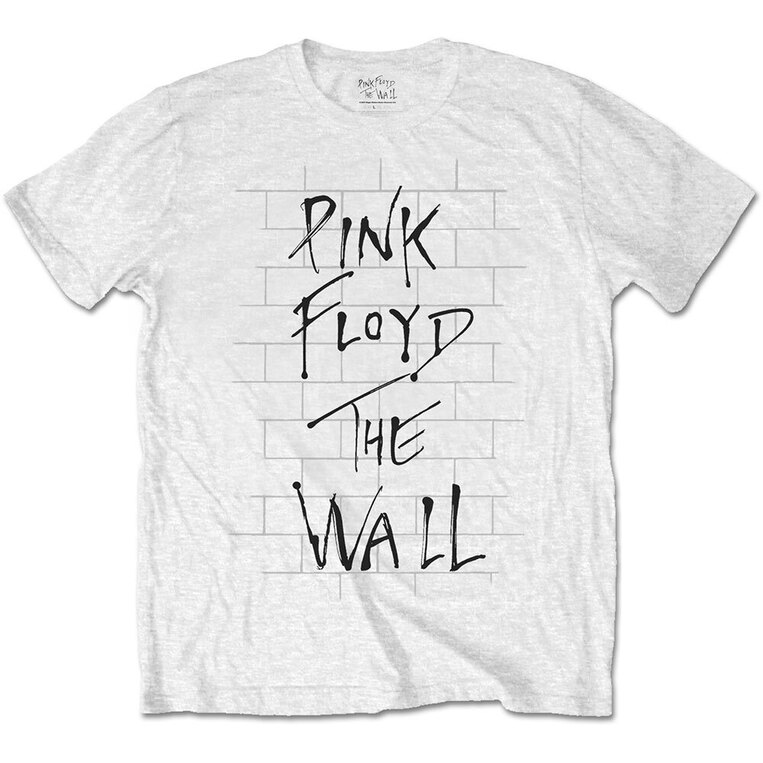 Pink Floyd Unisex T-Shirt: The Wall & Logo - WALLTS03MW