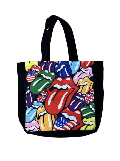 The Rolling Stones Tote Bag Tongues (multicolor) - RKSX-TOTRSTON01