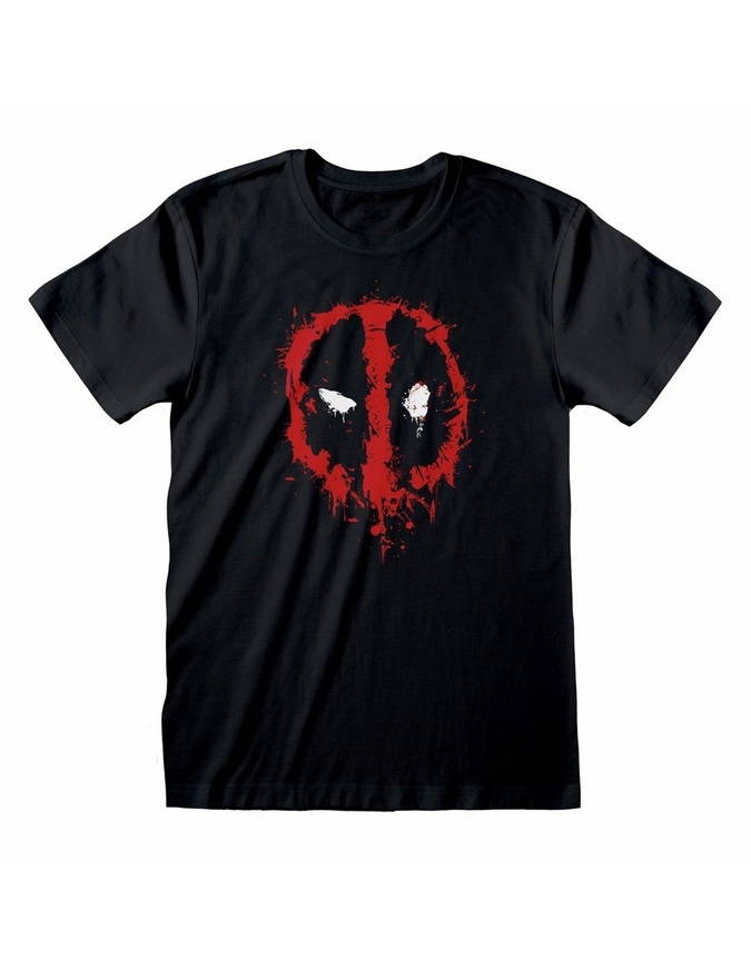 Marvel: Deadpool - Splat. T-Shirt Unisex - DPL00235TSB- XXL