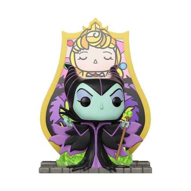 Funko Pop! Deluxe: Disney Sleeping Beauty - Maleficent (Stained Glass) #1610 Vinyl Figure