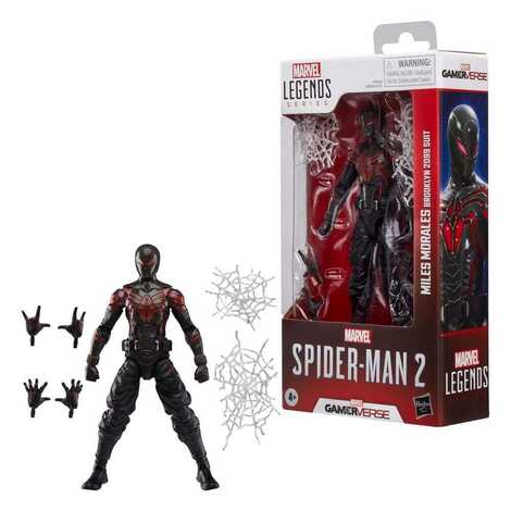 Spider-Man 2 Marvel Legends Gamerverse Action Figure Miles Morales (Brooklyn 2099 Suit) 15 cm - G0839