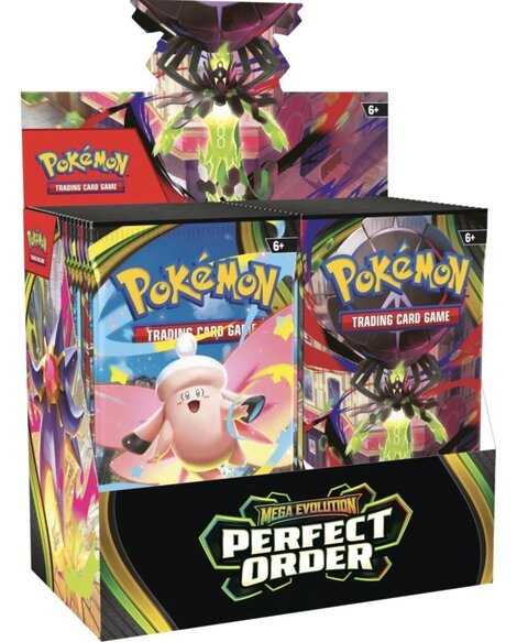 Pokemon TCG Mega Evolution: Perfect Order - Booster Box (36 Boosters) - POK103801