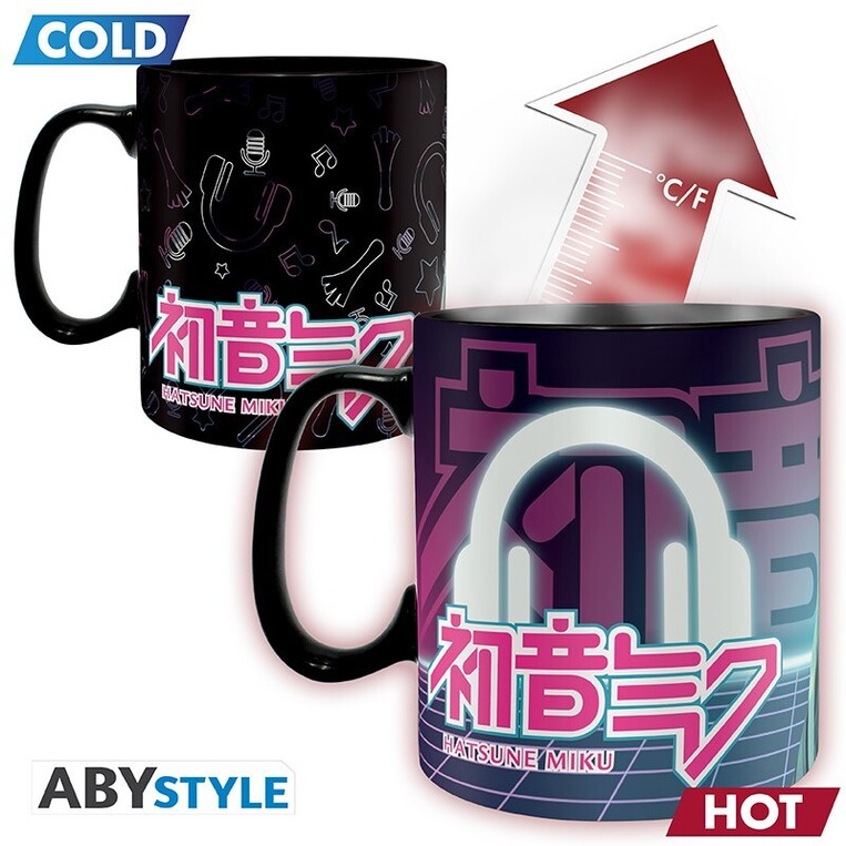 Hatsune Miku - Mug Heat Change - 460 Ml - ABYMUGA459