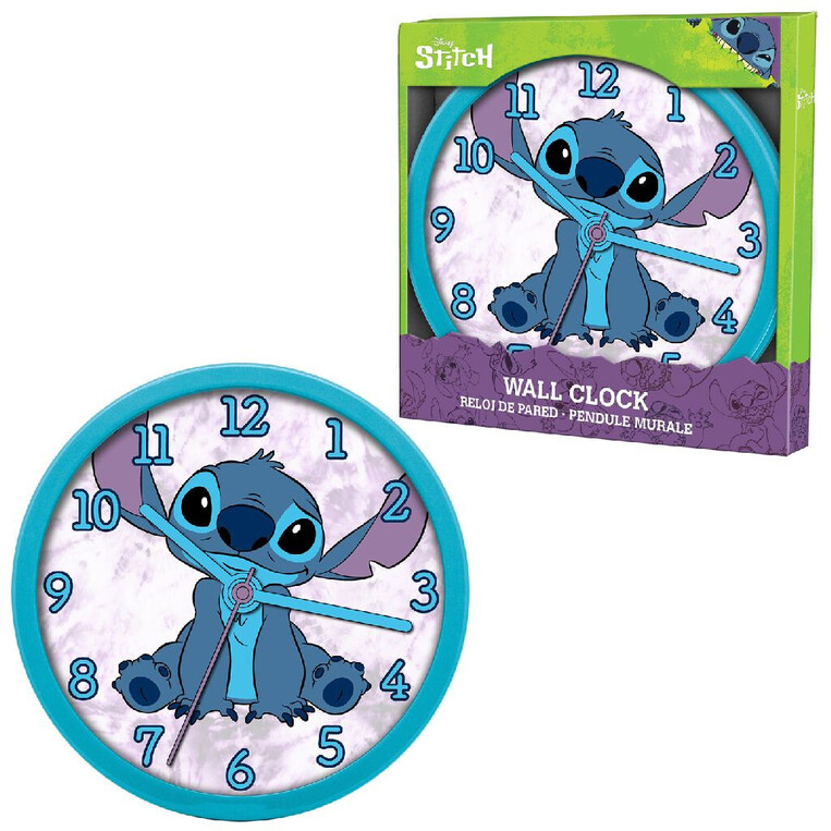 Disney Stitch Wall Clock - LAS3015
