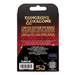 Dungeons & Dragons: 50th Anniversary - Limited Edition Pin Badge - Alignment Spinner Antique Gold - HAS-DUN54