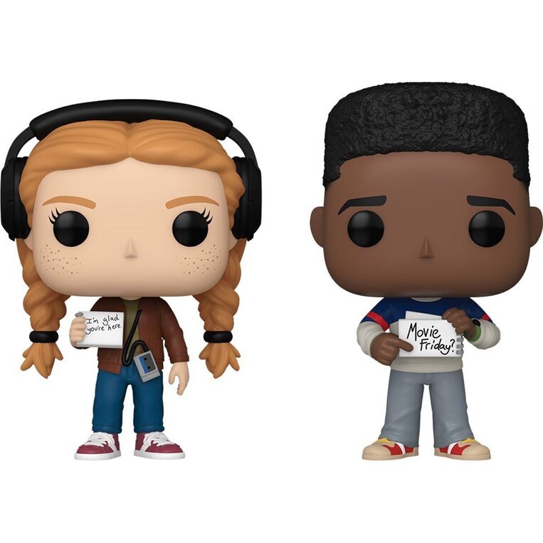 Funko Pop! 2-Pack Television: Stranger Things - Max & Lucas Vinyl Figures