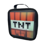 Minecraft TNT Creeper σε Πράσινο χρώμα 42cm + Lunch Bag - 97BP14MNC