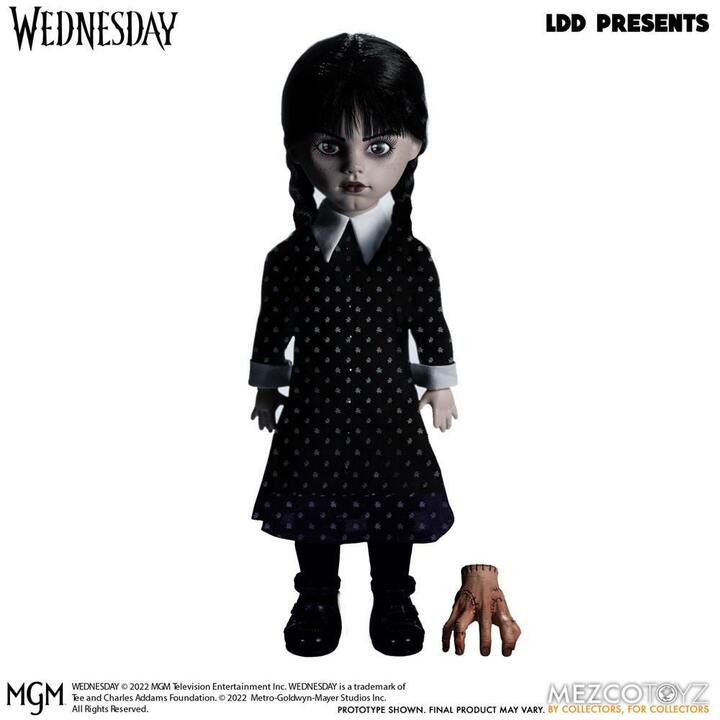 Wednesday Living Dead Dolls Doll Wednesday Addams 25 cm - MEZ99653