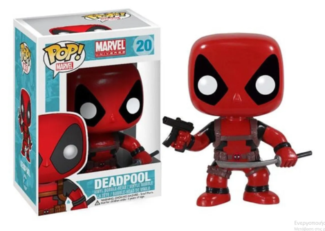 Funko POP! Marvel Comics POP! Vinyl Bobble-Head Deadpool #20