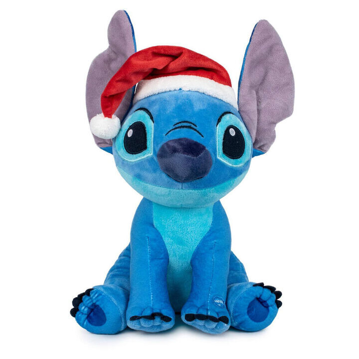 Disney Stitch Christmas soft plush toy with sound 26cm - PBP30301