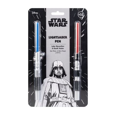 Star Wars Lightsaber Set 2 Pens With Light - SETB01