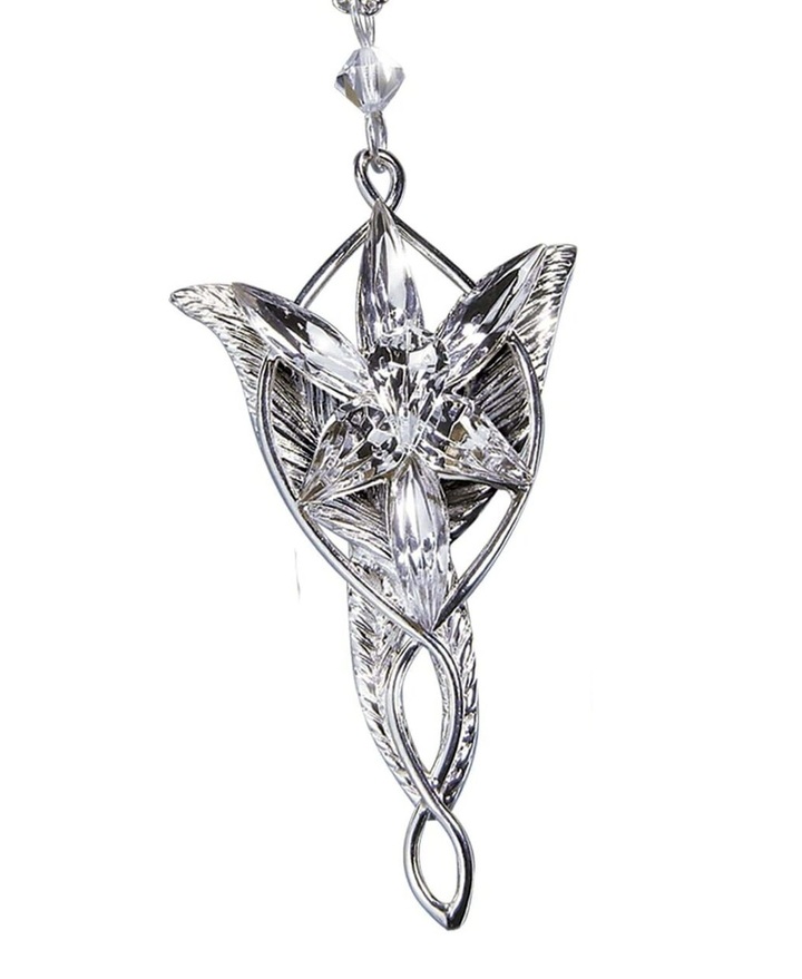 The Lord Of The Rings:Arwen’s Evenstar Sterling Silver Pendant With Swarovski Crystals replica - NV2770